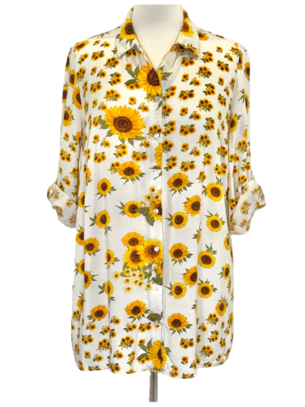 Erin Blair sunflower tunic shirt